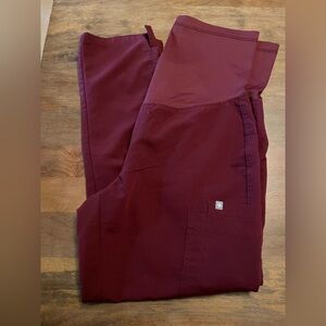 Wear Figs Yola Maternity Medium Petite Scrub Pants